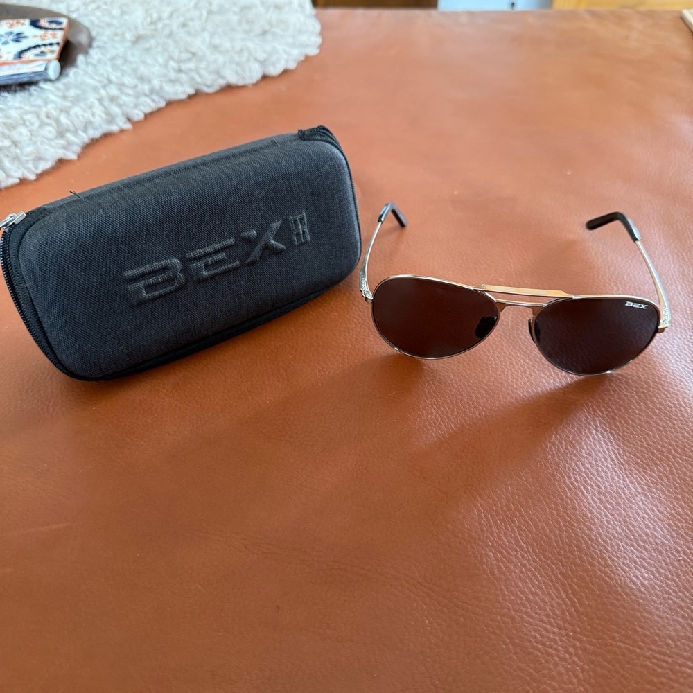 Bex Wesley sunglasses with case